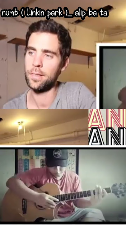 numb _ Linkin park alip ba ta reaction #guitar #alipers #guitarfingerstyle