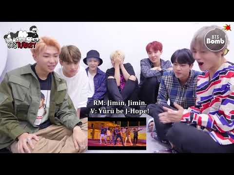 [BANGTAN BOMB] BTS 'DNA' MV REAL reaction @6:00PM (170918) (Türkçe Altyazılı)