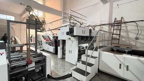 Square Bottom Paper Bag Making Machine (Series A 460 ) Successfully Installed | Sahil Graphics