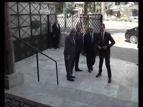 السيد الرئيس بشار الأسد يشارك في الاحتفال الديني بذكرى المولد النبوي الشريف   