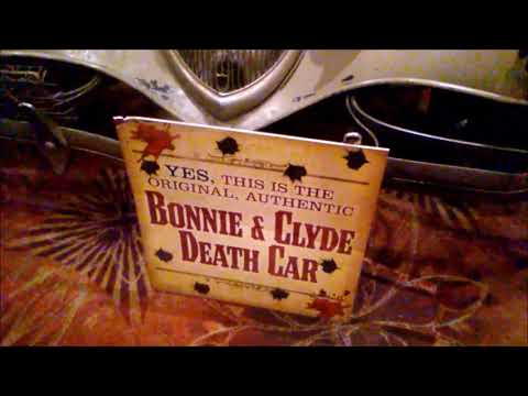 The Real Bonnie x Clyde Death Car At Whiskey Pete's Casino In Primm, Nevada Part 1