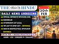 The Hindu Analysis | 20th February 2026 | The Hindu Editorial - W/ Practice Questions | By Thalaiva