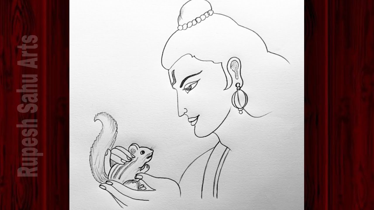 Shri Ram Bhakti Pencil Drawing | Ramayan Ki Gilahari | Rupesh Sahu Arts 