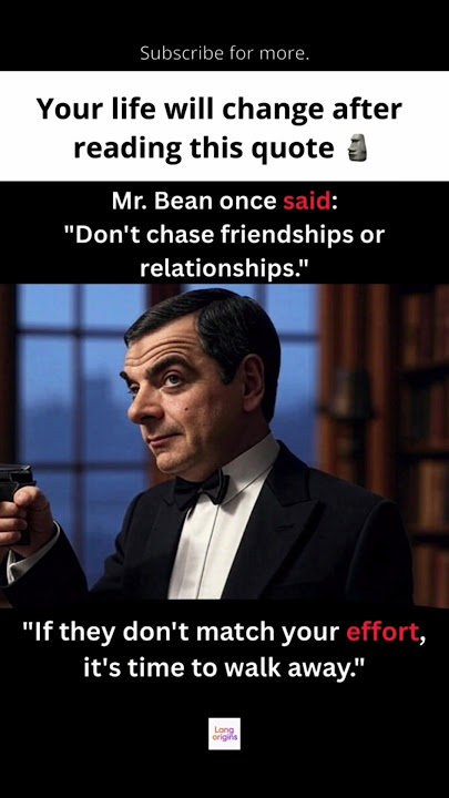 Mr. Bean Once said ... #life #quotes #motivation