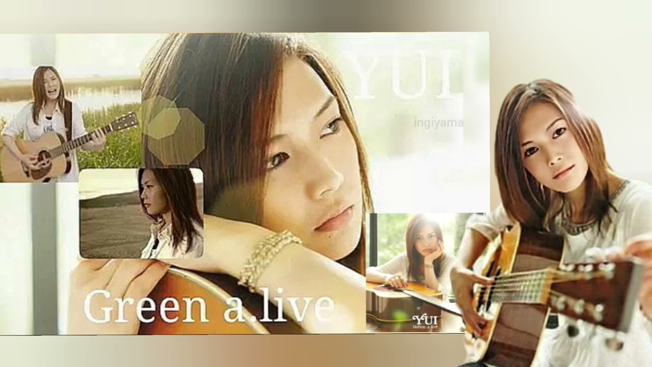Green a.live／YUI／オリジナル・カラオケ - YouTube