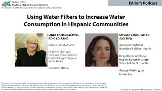 Using Water Filters to Increase Water Consumption in Hispanic Communities