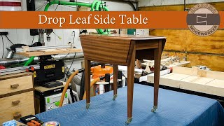 Drop Leaf Side Table by AlabamaWoodworker 23,468 views 4 years ago 14 minutes, 5 seconds