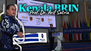 Download Lagu KEPALA BRIN PROF. DR. ARIF SATRIA MP3