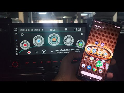Samsung NOTE 10 Plus Làm "Android Box" Dùng Xem Youtube Trên Android Auto