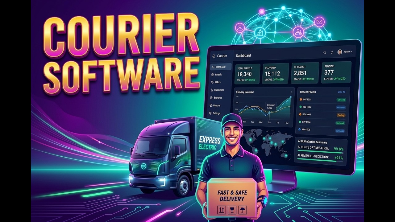 Best Courier Management Software Demo 2025 - YouTube