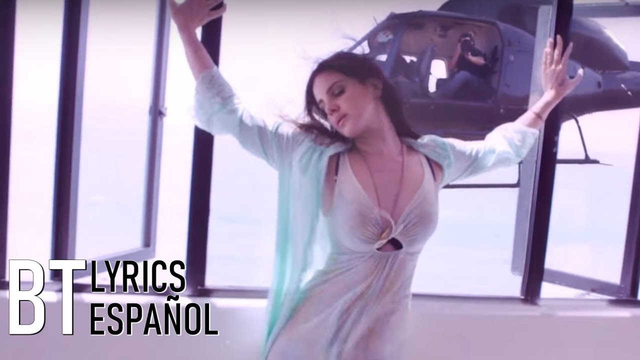 Lana Del Rey - High By The Beach (Lyrics + Español) Video Official lyrics español thank u next