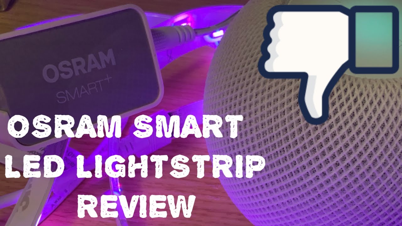 OSRAM LEDVANCE Smart+ Flex 3P LED Light Strip Unboxing & Review - YouTube