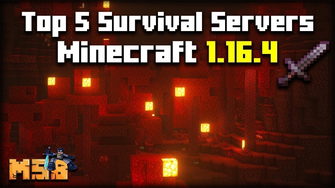 Top 5 Best Minecraft 1.16.5 Survival Servers (2024) - YouTube