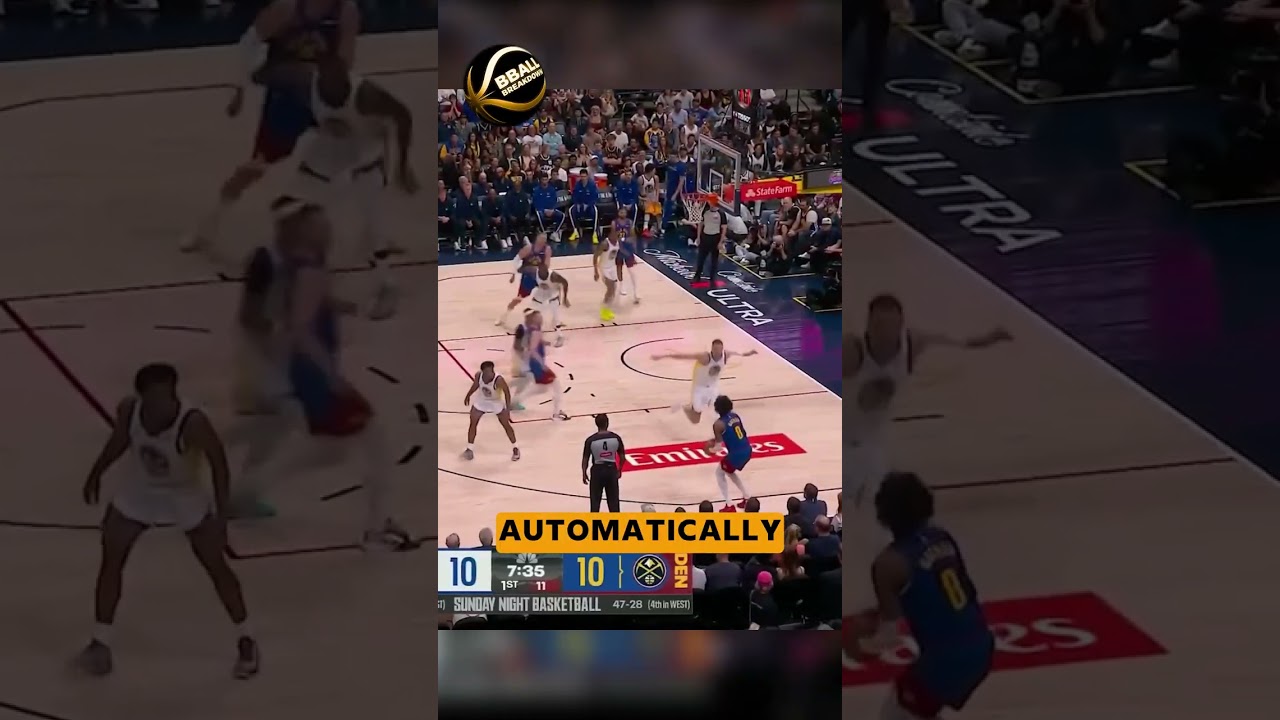 Jokic's No-Look Around-the-Back Dime Is the Best Pass I've Ever Broken Down