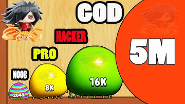 NOOB vs PRO vs HACKER vs GOD in Blob Merge 3D (ALL LEVELS!)