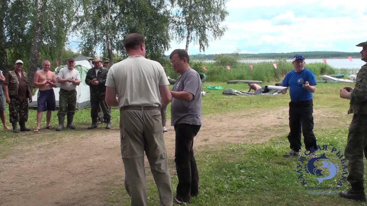 Калужская рыбалка. День рождение сайта 2012. - YouTube