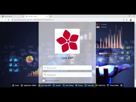 Customize Login Page | Logo and Background Image | Oracle APEX 20.1