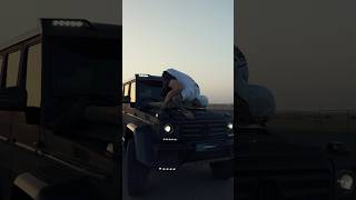 I broke the carbon on the 4x4 G Wagon #dubai #shortvideo #reels #viral #car #mercedes #gwagon