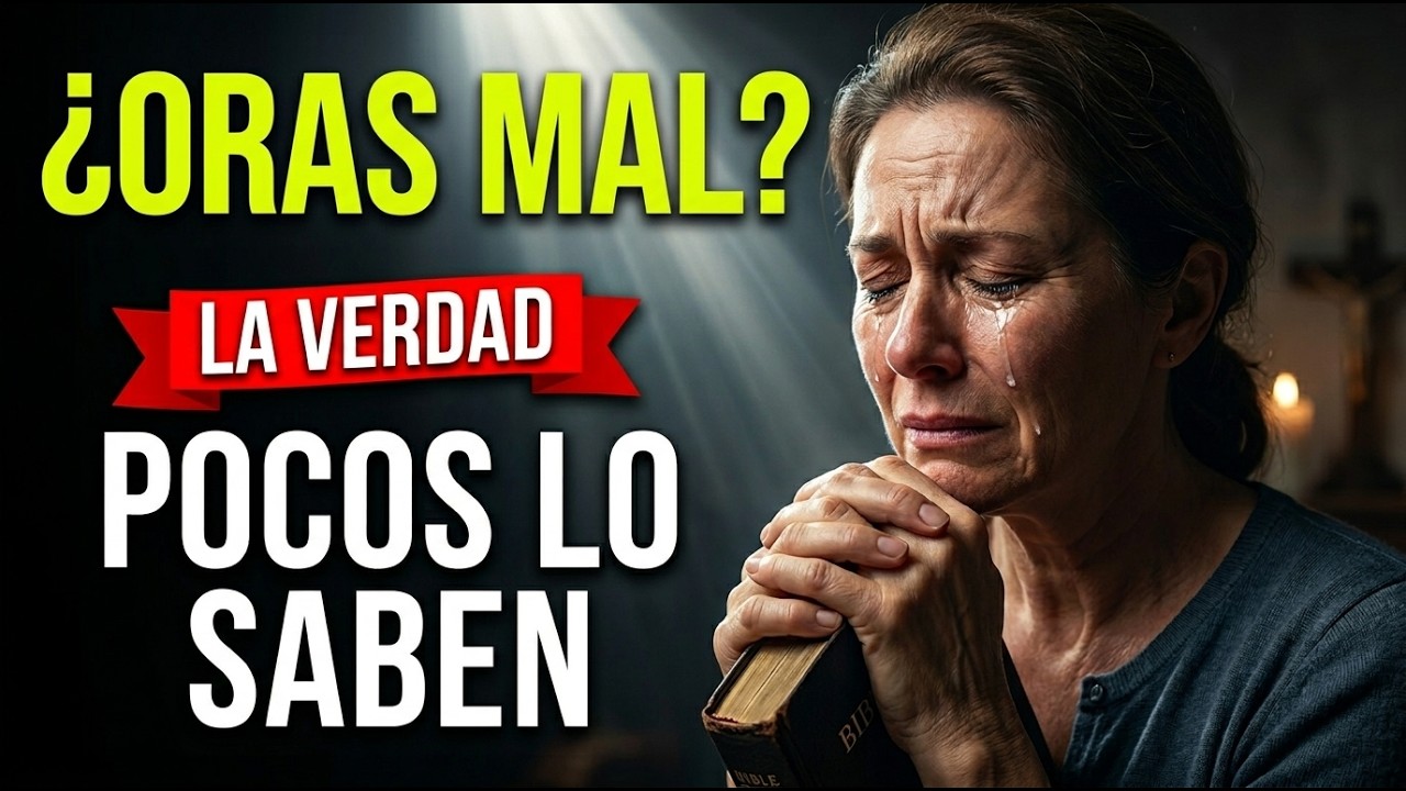 Estás orando mal si sientes esto (pocos lo aceptan)