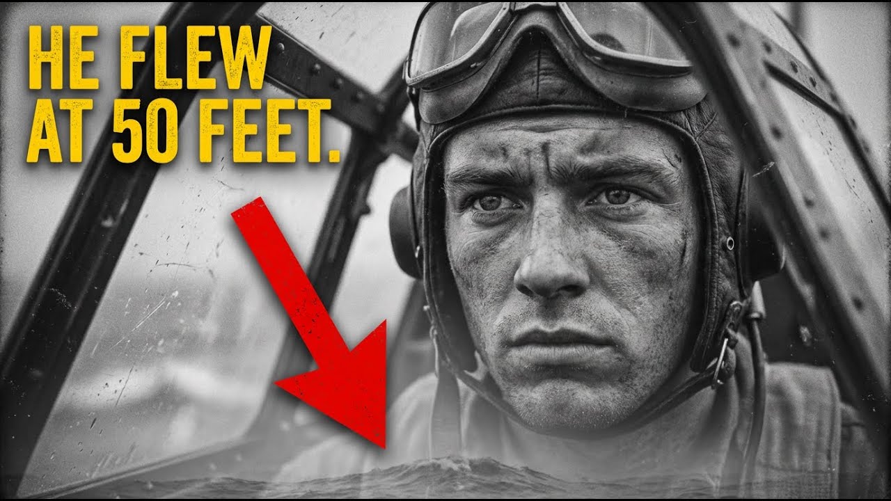 “He’s Over the Convoy!” — German Radios Panicked as Navy Fighter Dropped In Low 