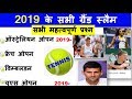 Grand Slam Tennis Tournament 2019 winners list in hindi September Current Affairs Sports Gk Trick