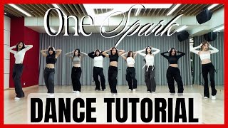 TWICE - 'ONE SPARK' Dance Practice Mirrored Tutorial (SLOWED)