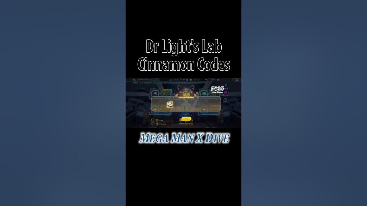 Dr Light's Lab Codes Cinnamon Mega Man X Dive shorts YouTube