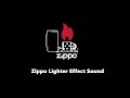 Zippo Lighter Effect Sound 
