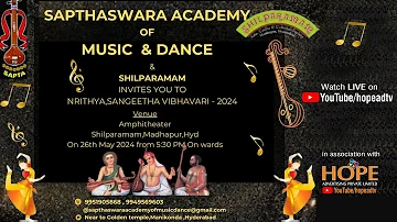 Sapthaswara Music Academy || Nritya Sangeetha Vibhavari - 2024