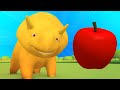 Learning the ALPHABET with Dino and Dina - Learn with Dino the Dinosaur Educational cartoon for Kids