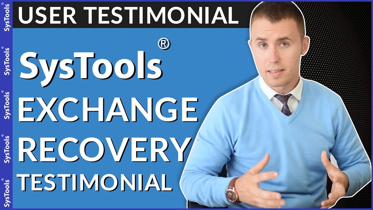 Exchange Mailbox Recovery Utility User Testimonial YouTube