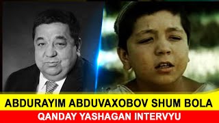 ABDURAYIM ABDUVAXOBOV SHUM BOLA