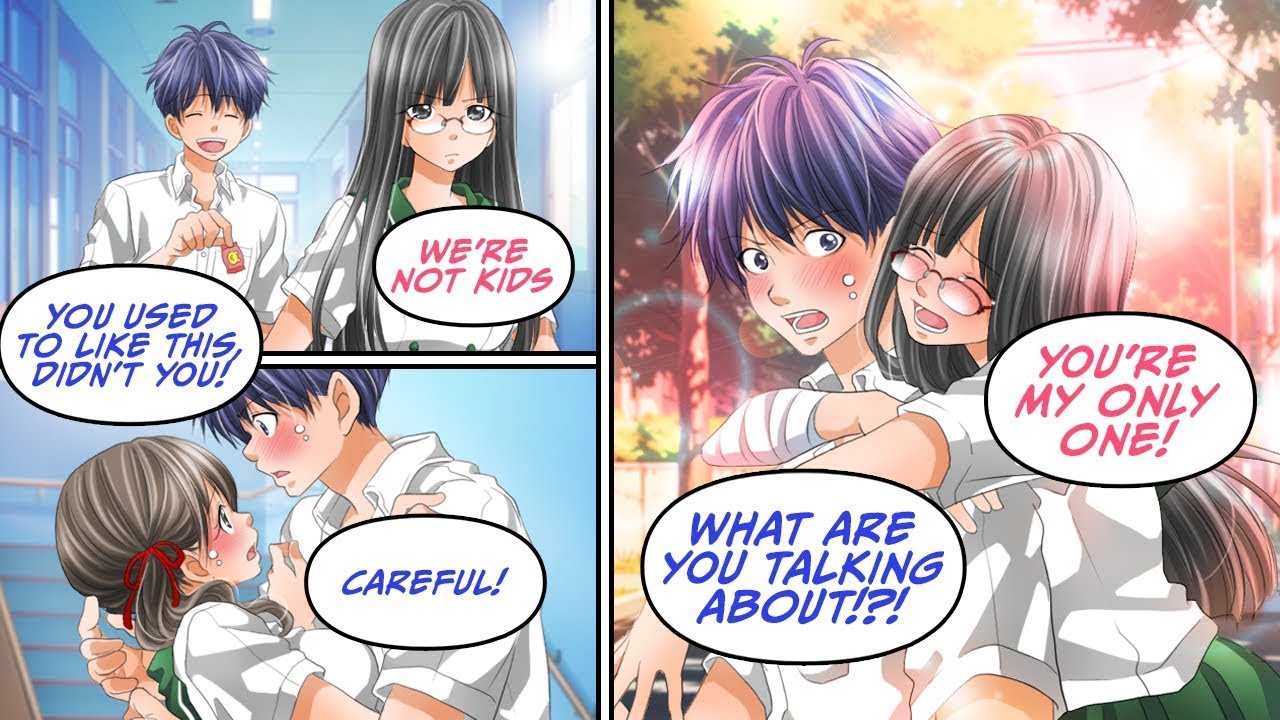 [Manga dub] When I helped a beautiful transfer student, my salty attitude childhood friend [RomCom]