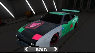 ВИНИЛ НА NISSAN 180SX(240SX) NFS PRO STREET Райна Купера ///винил топ,читать описание\\\\\\