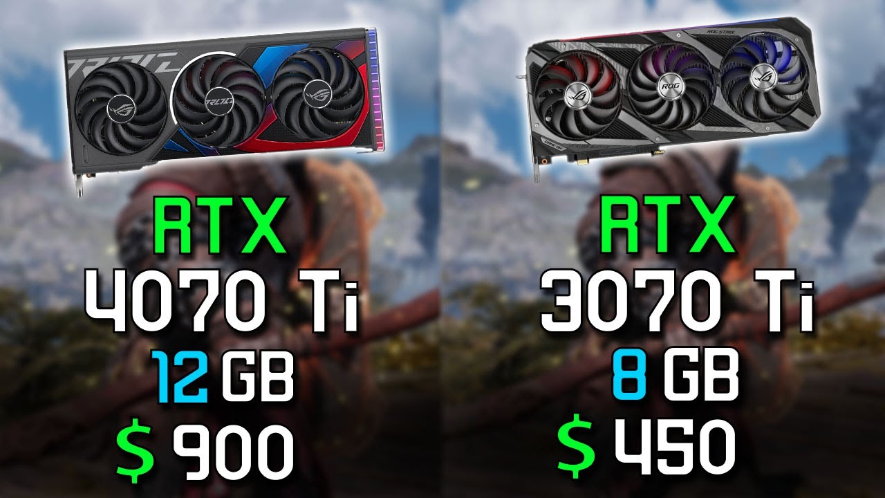 NVIDIA RTX 4070 Ti vs RTX 3070 Ti| Test in 10 Games 4K Ultra - YouTube