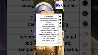 kata kata bijak dalam agama islam istri hormati suami / dakwah Islam Singkat short shorts Status WA