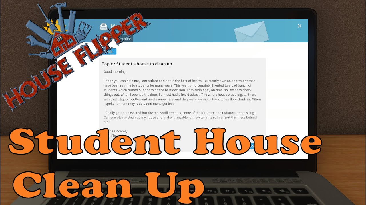 House Flipper - Student House Clean Up - YouTube