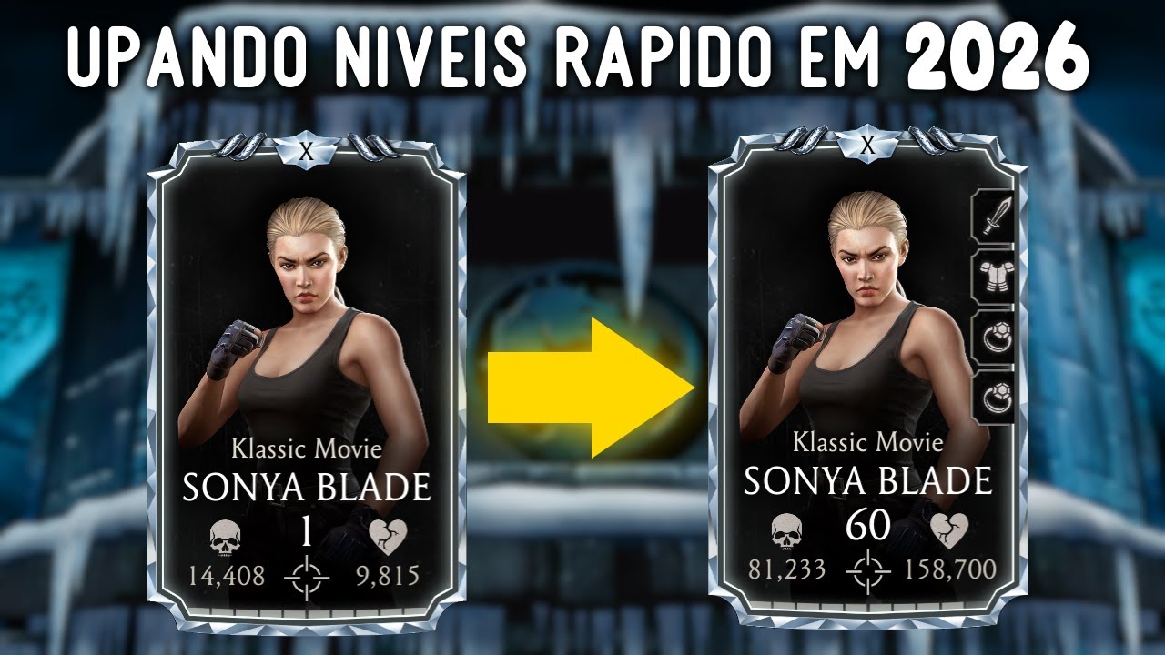 Como Subir Níveis de Personagem Rápido e Fácil Pelo modo Automático | Guia 2026 MK Mobile