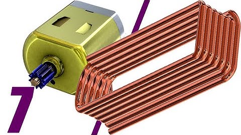 Project 11 |SolidWorks Tutorial| DC motor : 7- coil - pt.3