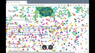 Happy 2s Day! See Google's Tuesday 2/22/2022 easter egg.