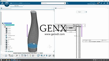 Part 2: UDF Instantiation of Parametric Tower with XGen Design CATIA | GENx Design & Technology