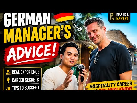 I Asked a German Hotel Manager for Career Advice! 🇩🇪 | Hospitality Secrets Revealed