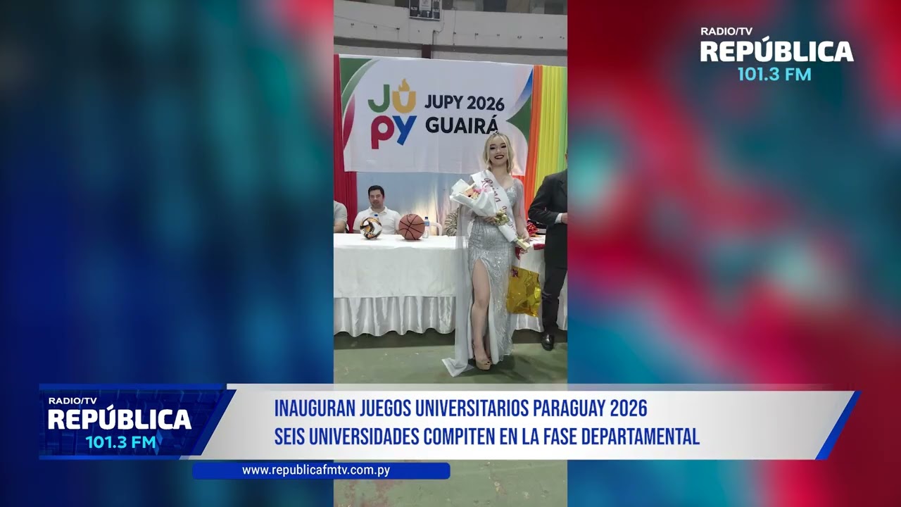 INAUGURAN JUEGOS UNIVERSITARIOS 2026 EN EL DEPARTAMENTO DEL GUAIRÁ