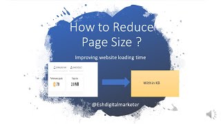 How to Reduce WordPress Website Page Size/Weight ? | For Improving Page Loading Time