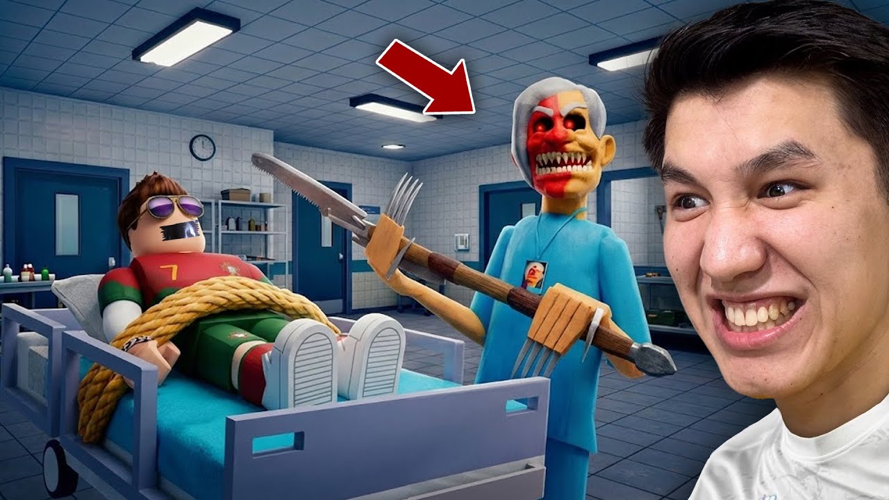 Қорқынышты Дәрігерден Қаштық! Сұмдық Доғдырбек Ағай! Роблокс!