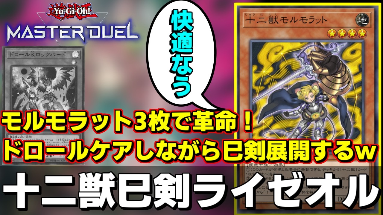 待望】【解説】ドロールをケアしながら巳剣展開が出来る十二巳剣