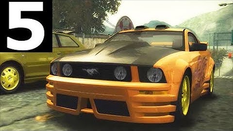 Need For Speed: Most Wanted Walkthrough Gameplay Part 5 (No Commentary Playthrough) (NFS MW 2005)