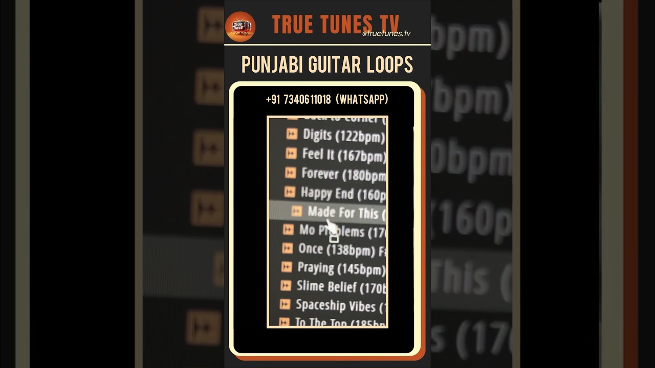 Punjabi Guitar Loops 🎸 |  73406 11018‬ (WhatsApp)| Punjabi Loops | Punjabi Sample Pack | Download