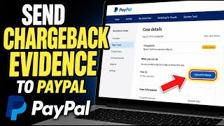 How to transfer chargeback evidence to PayPal - Easy Tutorial