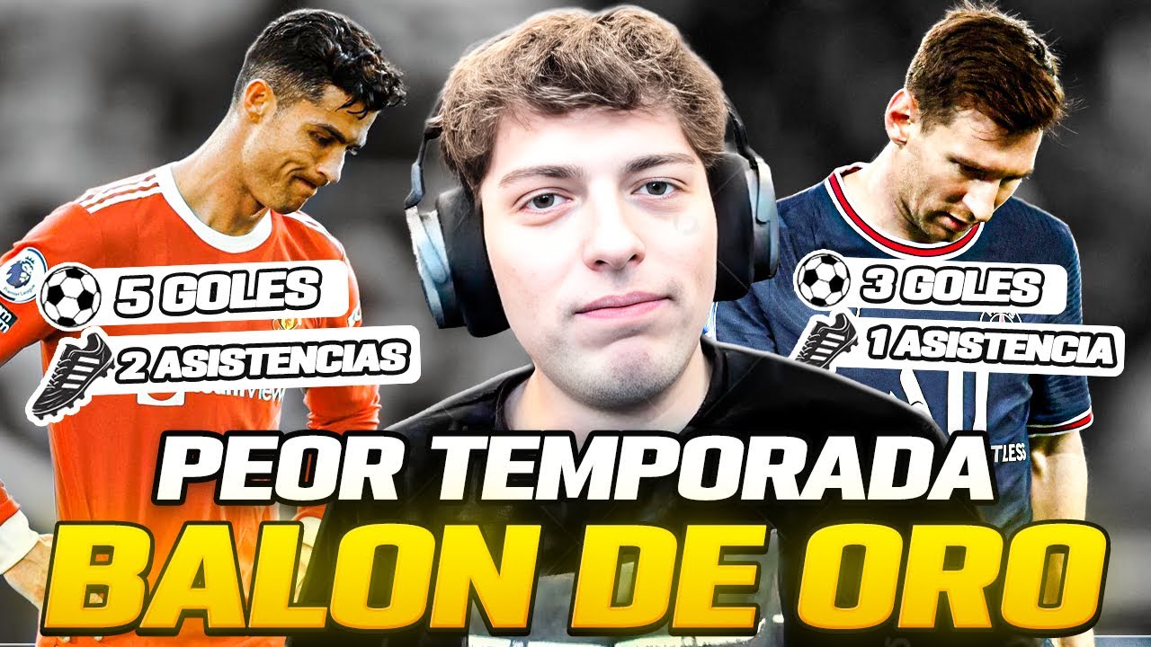 DAVOO XENEIZE REACCIONA A LA PEOR TEMPORADA DE CADA BALON DE ORO (2005-2025)